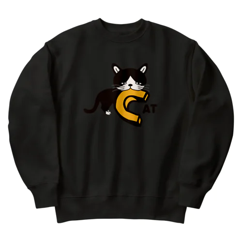 ねこC Heavyweight Crew Neck Sweatshirt