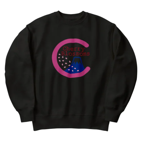 チェリーブラッサム# Heavyweight Crew Neck Sweatshirt