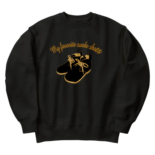 お気に入りのスウェードシューズ Heavyweight Crew Neck Sweatshirt