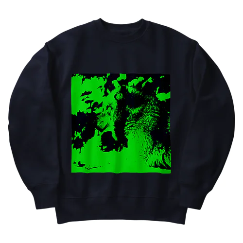 WOLF LIGHTGREEN ヘビーウェイトスウェット