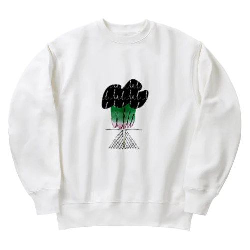 ほうれんそう Heavyweight Crew Neck Sweatshirt