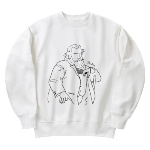 Brahms Heavyweight Crew Neck Sweatshirt