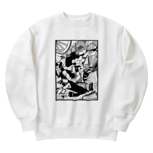 本の海 Heavyweight Crew Neck Sweatshirt