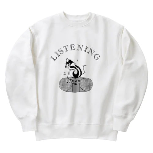 RISU is listening. Heavyweight Crew Neck Sweatshirt