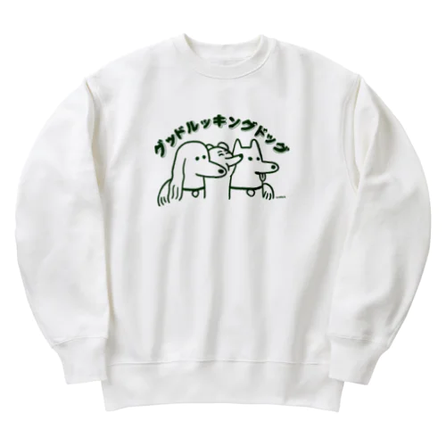 グッドルッキングドッグ Heavyweight Crew Neck Sweatshirt