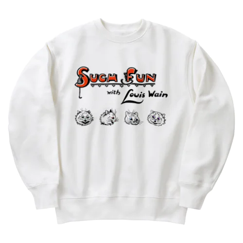 ルイス・ウェインの「Such Fun」 Heavyweight Crew Neck Sweatshirt