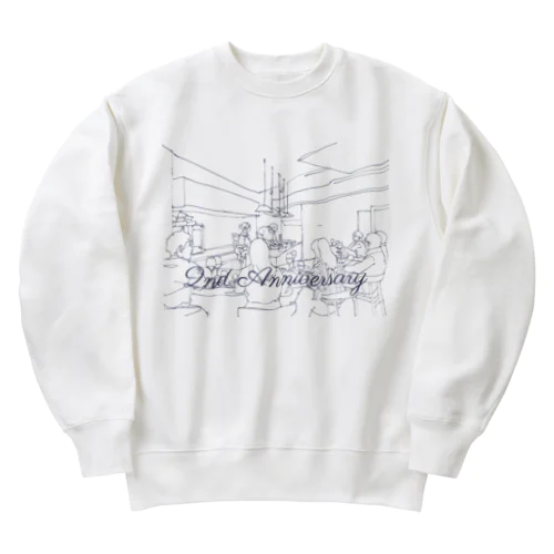 Fusible 2nd Anniversary Heavyweight Crew Neck Sweatshirt