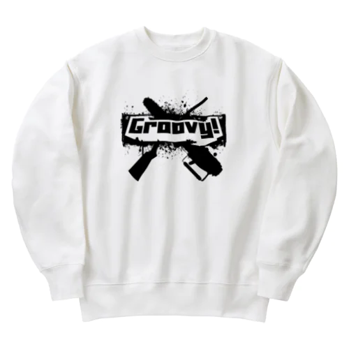 Groovy!(イカすぜ) Heavyweight Crew Neck Sweatshirt