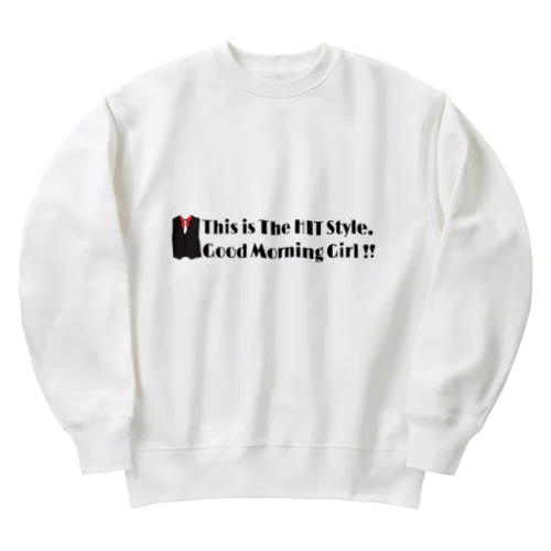 【This is The HIT Style.】 Heavyweight Crew Neck Sweatshirt