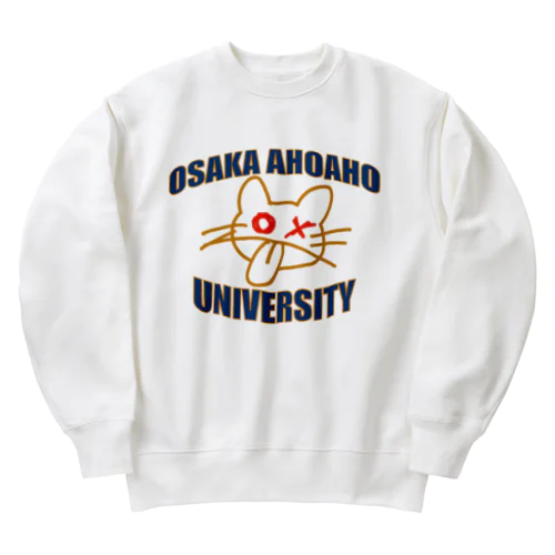 大阪アホアホ大学スウェット Heavyweight Crew Neck Sweatshirt