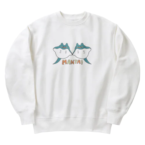 MANTA！ Heavyweight Crew Neck Sweatshirt