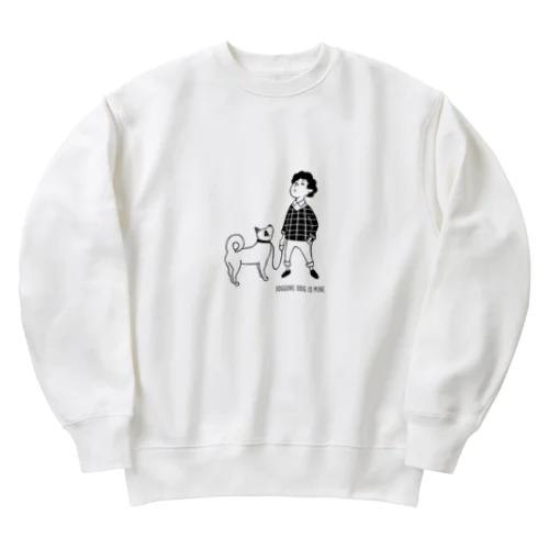 たまには上を向いてみる Heavyweight Crew Neck Sweatshirt