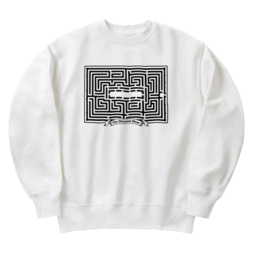 Hotel Maze Map Heavyweight Crew Neck Sweatshirt