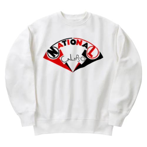 NATIONALレーベル2 Heavyweight Crew Neck Sweatshirt