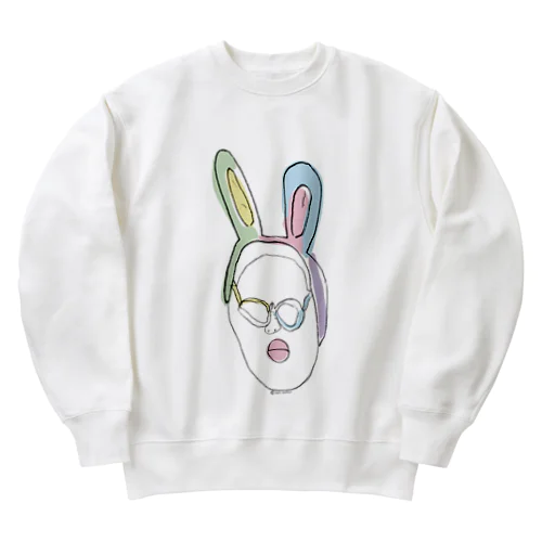 小林うさぎ Heavyweight Crew Neck Sweatshirt