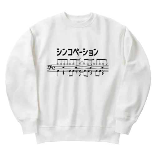 シンコペーション Heavyweight Crew Neck Sweatshirt