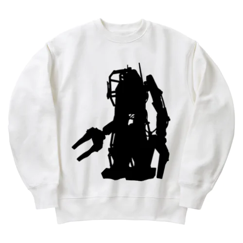 作業用重機 Heavyweight Crew Neck Sweatshirt