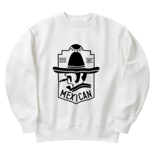 メキシコ帽子店 Heavyweight Crew Neck Sweatshirt