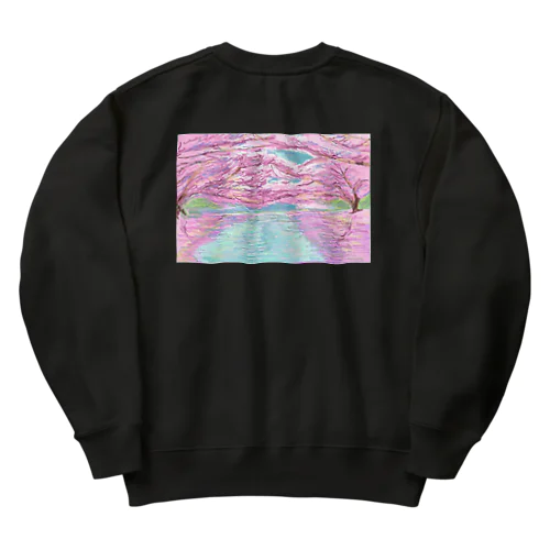 桜の風景 Nepenthes.jp Heavyweight Crew Neck Sweatshirt