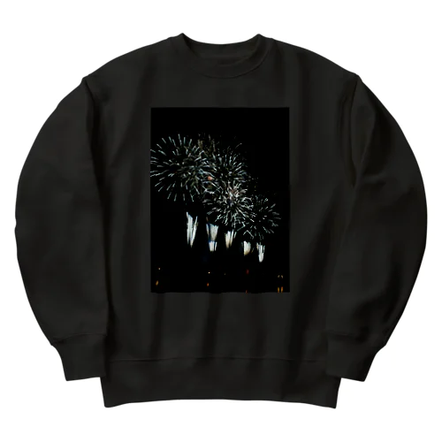 201408161947004　白の連発 Heavyweight Crew Neck Sweatshirt