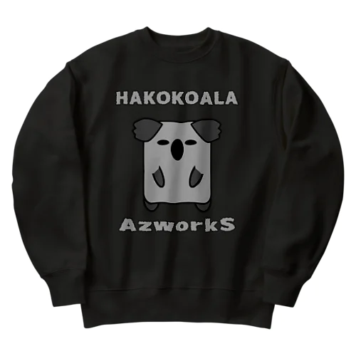 ハココアラ（灰） Heavyweight Crew Neck Sweatshirt