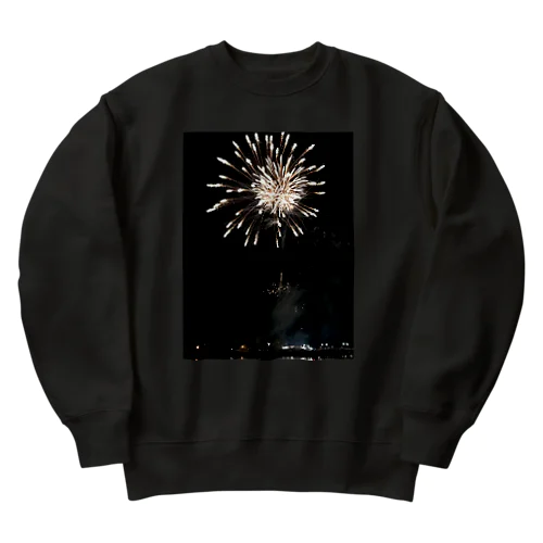 202208171947011　黄色の華 Heavyweight Crew Neck Sweatshirt