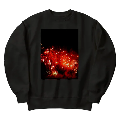 201508161942002　赤い火花 Heavyweight Crew Neck Sweatshirt