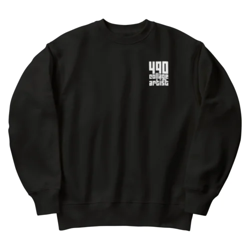 simple Heavyweight Crew Neck Sweatshirt