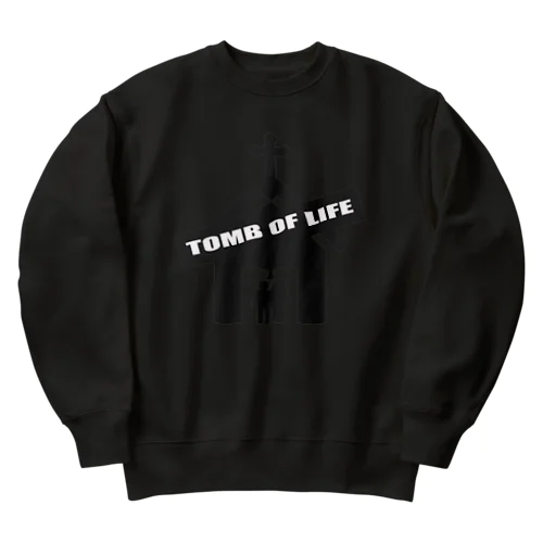 TOMB OF LIFE Heavyweight Crew Neck Sweatshirt