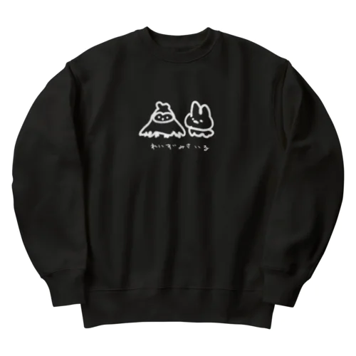 てがき　れいずみさいる Heavyweight Crew Neck Sweatshirt