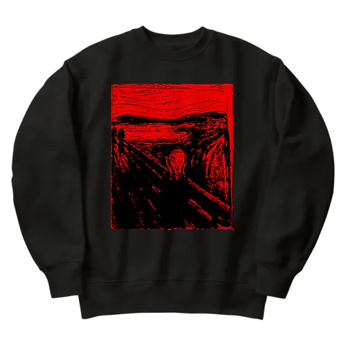 アカイサケビ Heavyweight Crew Neck Sweatshirt