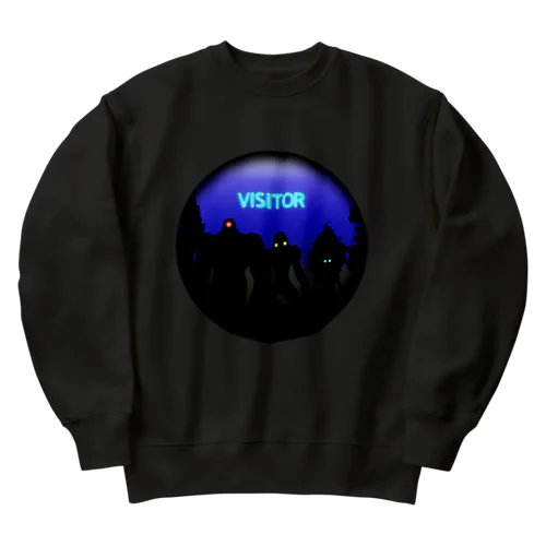 VISITOR-来訪者- Heavyweight Crew Neck Sweatshirt