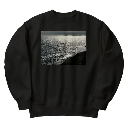 202004241513000　銀の海岸線 Heavyweight Crew Neck Sweatshirt