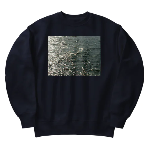 201410241247000 　海面は燻し銀 Heavyweight Crew Neck Sweatshirt