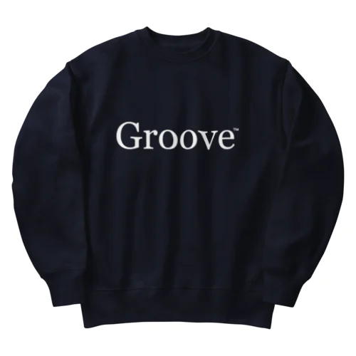 type:2 White Heavyweight Crew Neck Sweatshirt