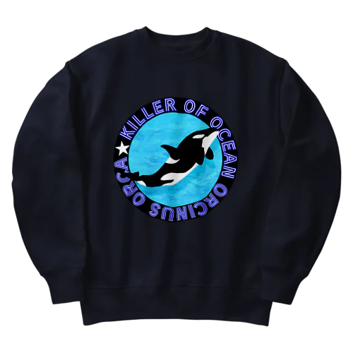 海の殺し屋オルカ Heavyweight Crew Neck Sweatshirt