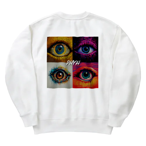 PSYCHEDELIC HOLIC - EYES Heavyweight Crew Neck Sweatshirt