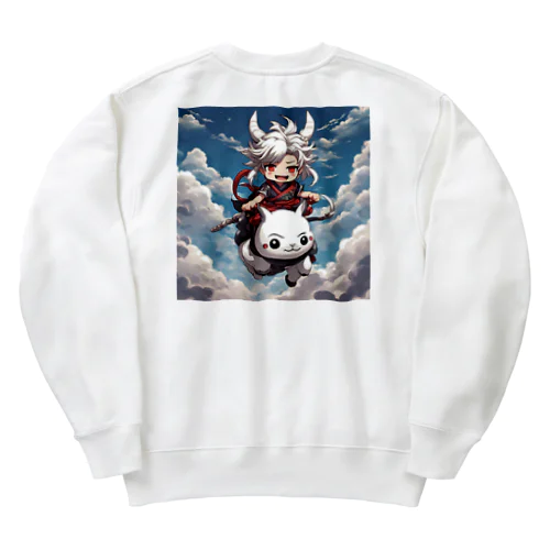 風神トランスポート Heavyweight Crew Neck Sweatshirt