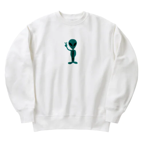 2BEATエイリアン トレーナー Heavyweight Crew Neck Sweatshirt