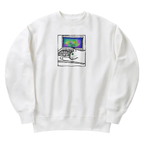 星雲ねこ Heavyweight Crew Neck Sweatshirt