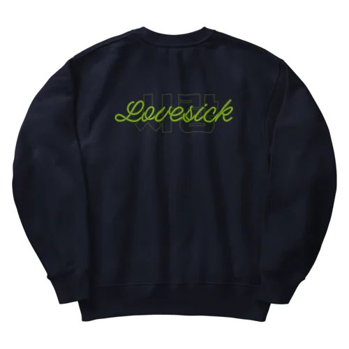 ((( 🥀 LOVESICK ))) Heavyweight Crew Neck Sweatshirt