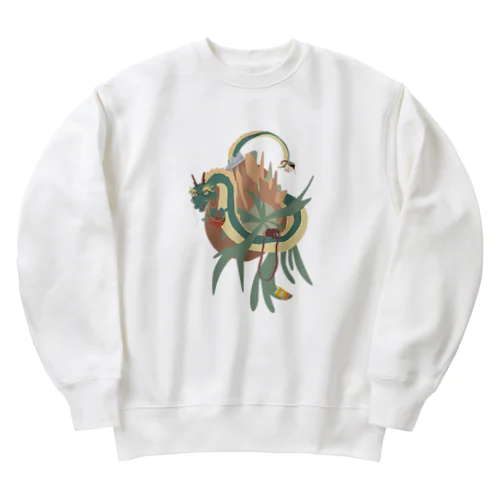 多趣味な辰年 Heavyweight Crew Neck Sweatshirt