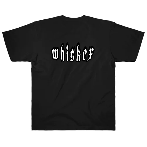 『ウィスキー』英字　プリント Heavyweight T-Shirt