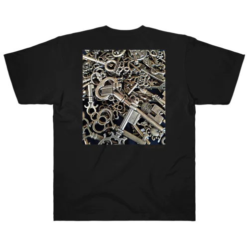 秘密の鍵 -アンティーク- Heavyweight T-Shirt