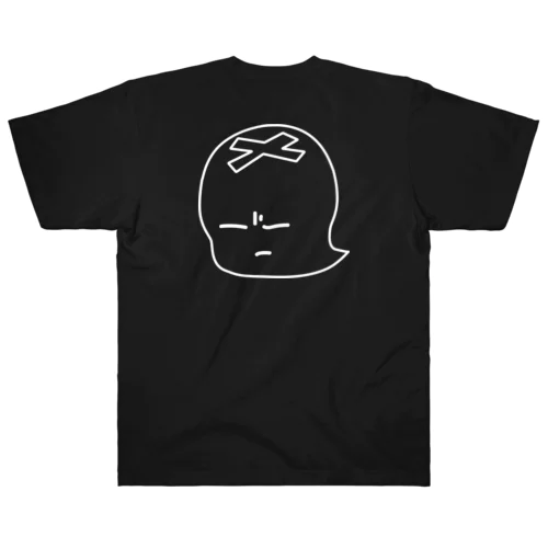 たんこぶ　おばけのブクボー　モノクロ Heavyweight T-Shirt