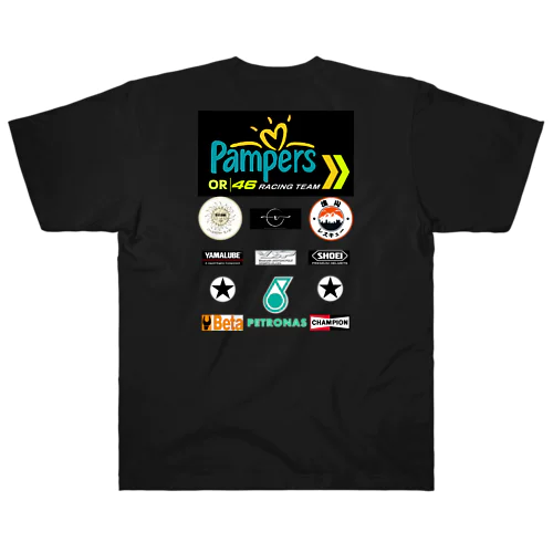 旧作 Pampers OR46 RACING TEAM ワークシャツ Heavyweight T-Shirt