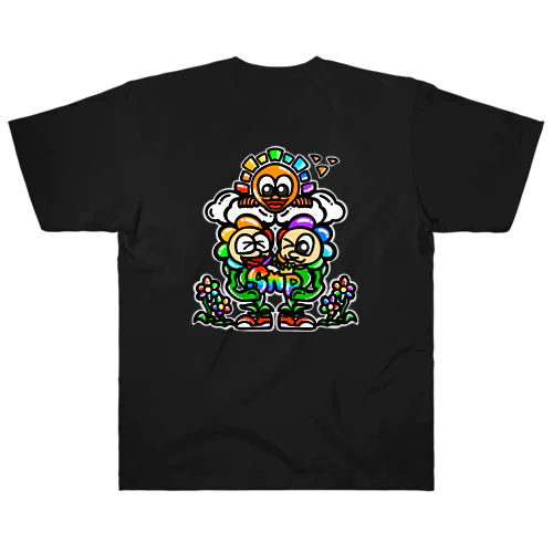 海波Snpバックプリント Heavyweight T-Shirt