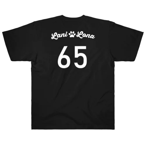 【Lani＆Lona】ビーグルチームTシャツ　白文字 ヘビーウェイトTシャツ