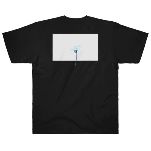 Sky Ocean Water Flower . Heavyweight T-Shirt
