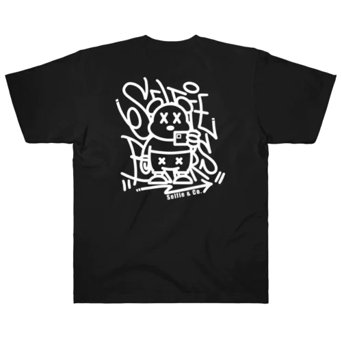 Selfie Bears ヘビーウェイトTシャツ